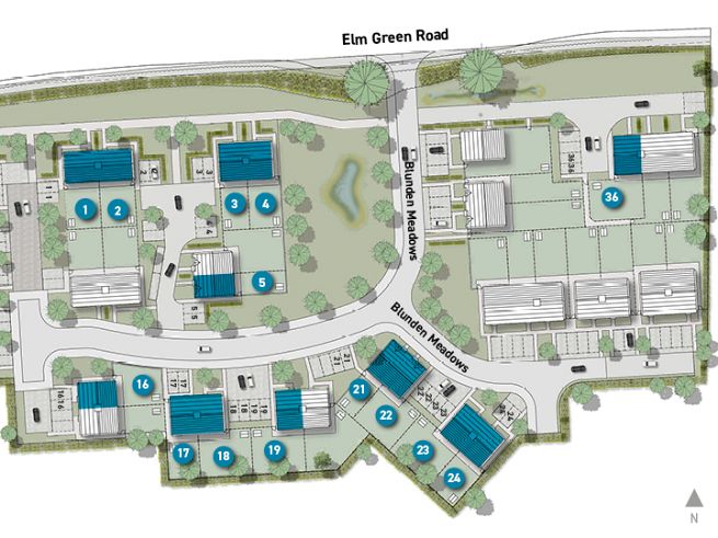 Site plan - artist's impression subject to change